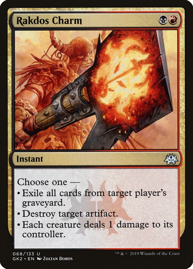 Amuleto Rakdos [Kit del Gremio de Lealtad de Rávnica] 