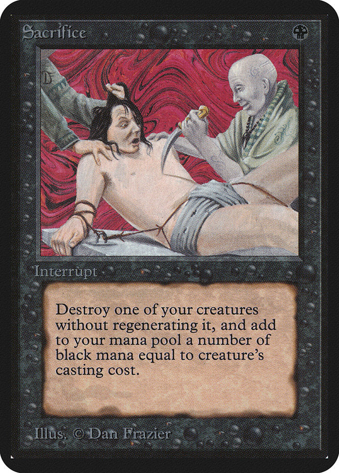 Sacrificio [Edición Alfa] 