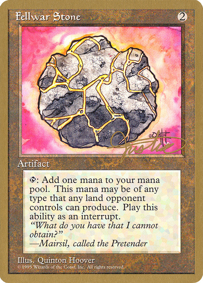 Fellwar Stone (Mark Justice) [Conjunto de coleccionista del Pro Tour] 