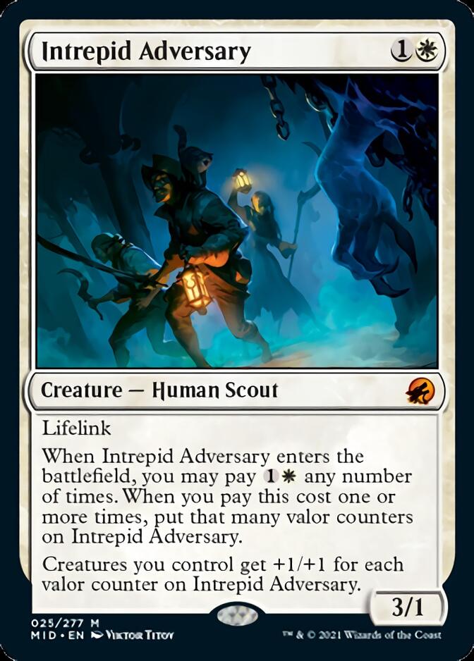 Adversario intrépido [Innistrad: Caza de medianoche] 