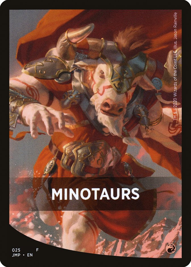 Tarjeta temática de Minotauros [Tarjetas frontales Jumpstart] 