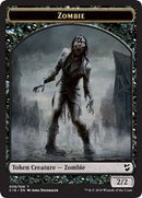 Zombi // Ficha de doble cara cambiaformas [Fichas Commander 2018] 