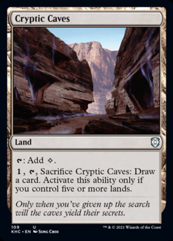 Cuevas crípticas [Kaldheim Commander] 