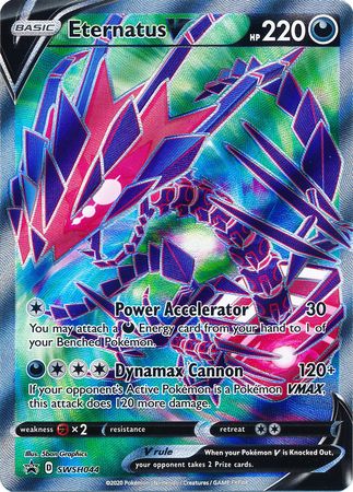 Eternatus V (SWSH044) [Espada y escudo: Promociones de Black Star] 