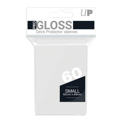 Ultra PRO: Fundas pequeñas de 60 ct - PRO-Gloss (Transparente) 