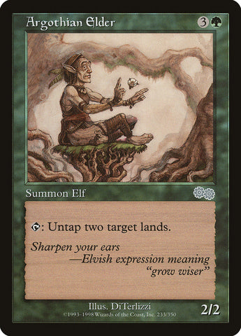 Anciano Argothiano [La saga de Urza] 
