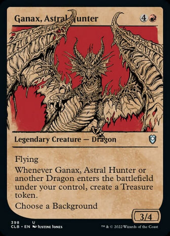 Ganax, Cazador Astral (Escaparate) [Commander Legends: Batalla por Baldur's Gate] 