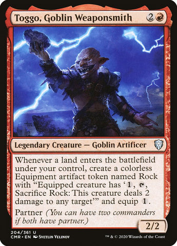 Toggo, armero duende [Commander Legends] 