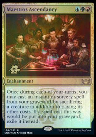 Maestros Ascendancy [Streets of New Capenna Promociones de presentación] 