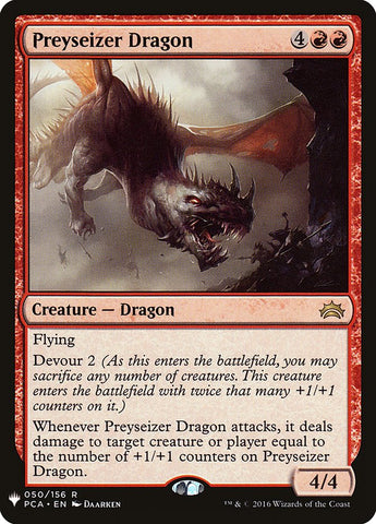 Dragón Preyseizer [potenciador misterioso] 