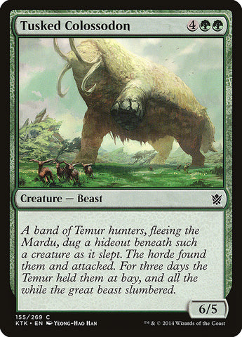 Colmillos Colossodon [Khans de Tarkir] 