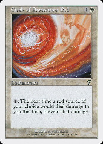 Círculo de Protección: Rojo [Séptima Edición] 