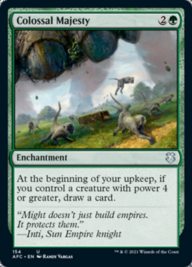 Colossal Majesty [Dragones y Mazmorras: Aventuras en los Reinos Olvidados Commander] 