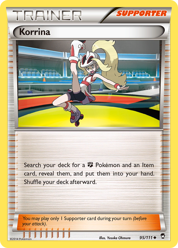 Korrina (95/111) [XY: Puños furiosos] 