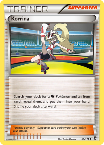 Korrina (95/111) [XY: Puños furiosos] 