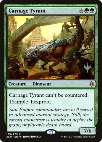 Carnage Tyrant (paquete promocional) [Ixalan Promos] 