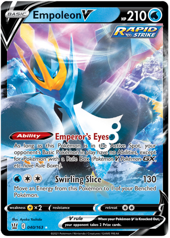 Empoleon V (040/163) [Espada y escudo: estilos de batalla] 