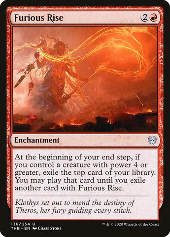 Ascenso furioso [Theros más allá de la muerte] 