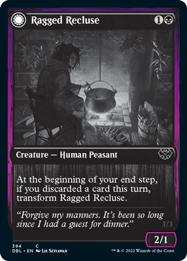 Reclusa andrajosa // Bruja odiosa [Innistrad: función doble] 