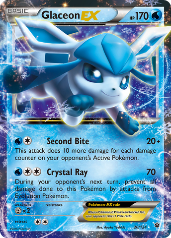 Glaceon EX (20/124) [XY: Destinos en colisión] 