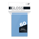 Ultra PRO: Fundas pequeñas de 60 ct - PRO-Gloss (Azul claro) 