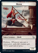 Monje // Ficha de doble cara Kraken [Fichas de la Marcha de la Máquina] 