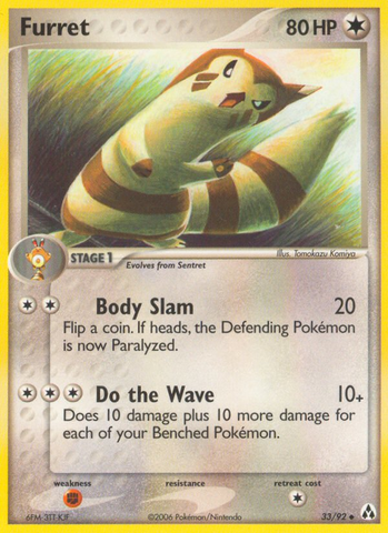 Furret (33/92) [EX: Creador de leyendas] 