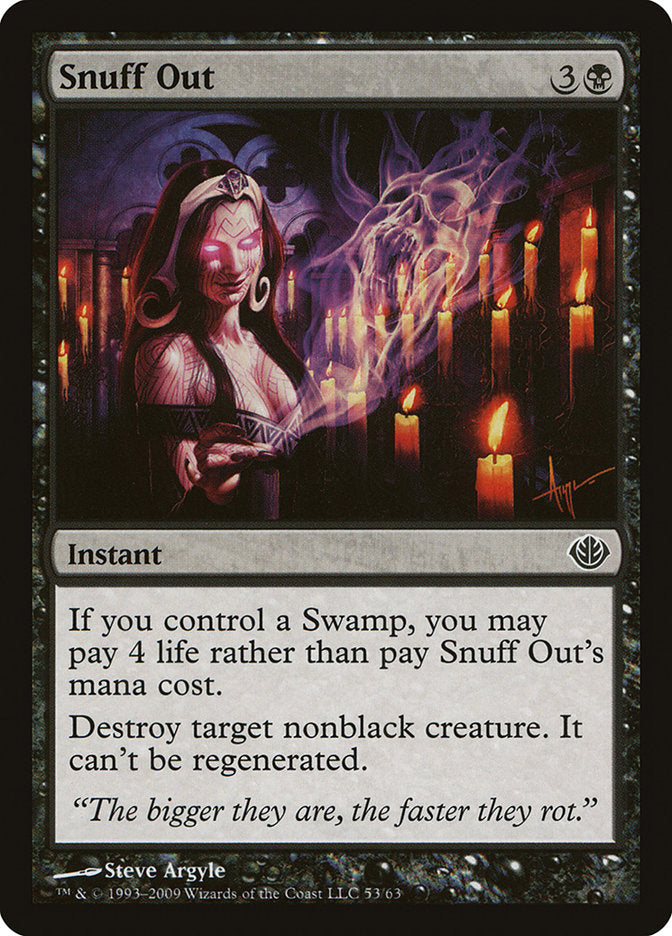 Snuff Out [Mazos de duelo: Garruk contra Liliana] 