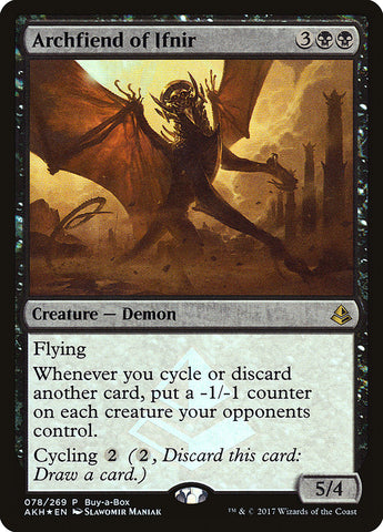 Archidemonio de Ifnir (Buy-A-Box) [Promociones de Amonkhet] 