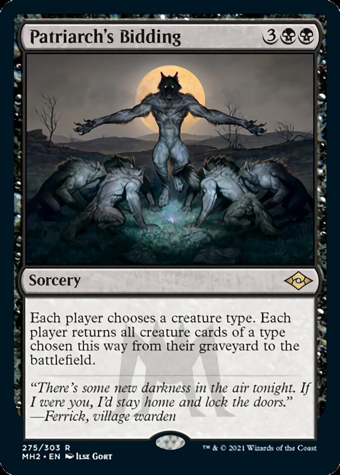 La oferta del patriarca (grabada en aluminio) [Modern Horizons 2] 