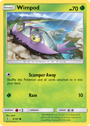 Wimpod (8/145) [Sol y Luna: Guardianes en ascenso] 