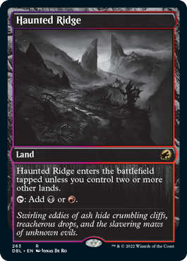 Haunted Ridge [Innistrad: función doble] 