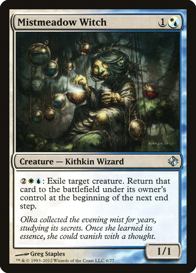 Bruja de la pradera de niebla [Mazos de duelo: Venser contra Koth] 