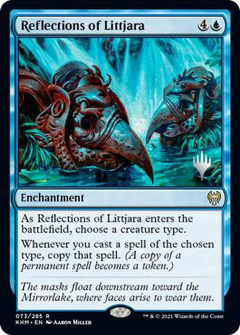 Reflejos de Littjara (Paquete promocional) [Kaldheim Promos] 