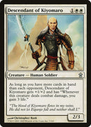 Descendiente de Kiyomaro [Salvadores de Kamigawa] 