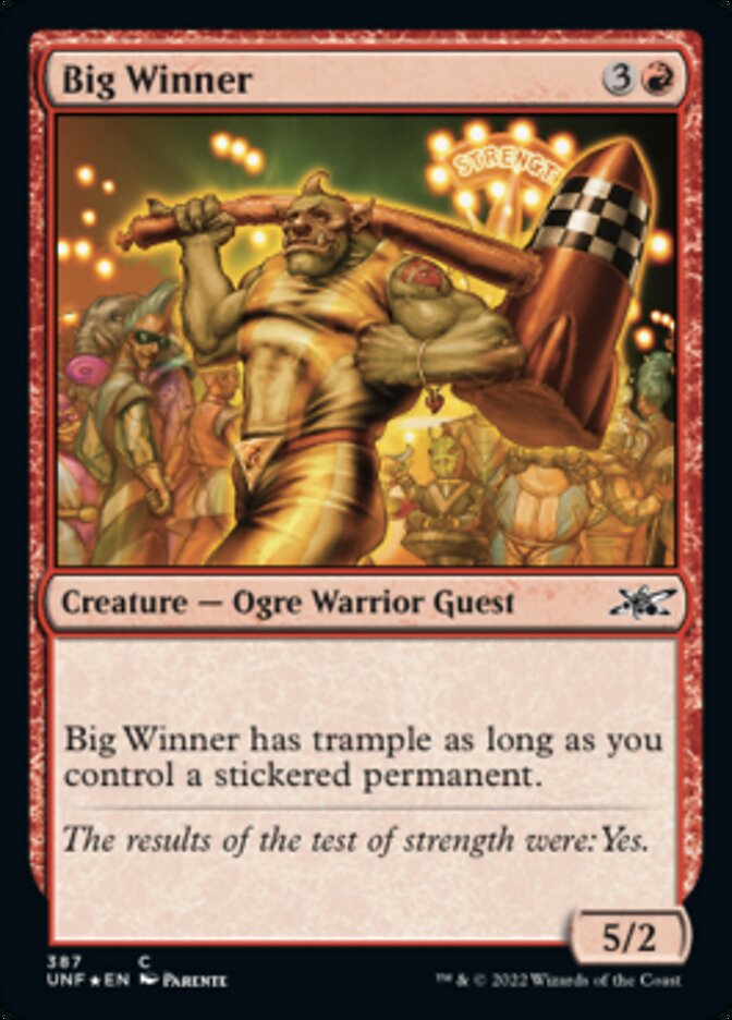 Gran ganador (Galaxy Foil) [Unfinity] 
