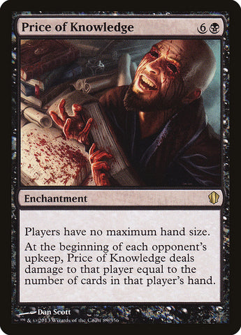 El precio del conocimiento [Commander 2013] 