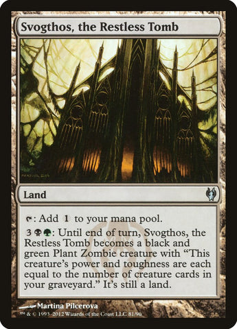 Svogthos, la Tumba Inquieta [Duel Decks: Izzet vs.Golgari] 