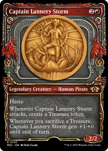 Capitán Lannery Storm (Halo Foil) [Multiverse Legends] 