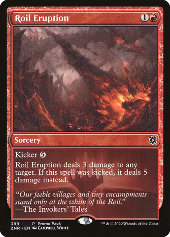 Erupción de agitación (paquete promocional) [Promociones de Zendikar Rising] 
