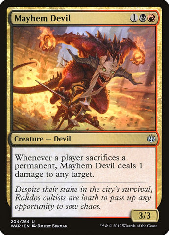 Mayhem Devil [La guerra de la chispa] 