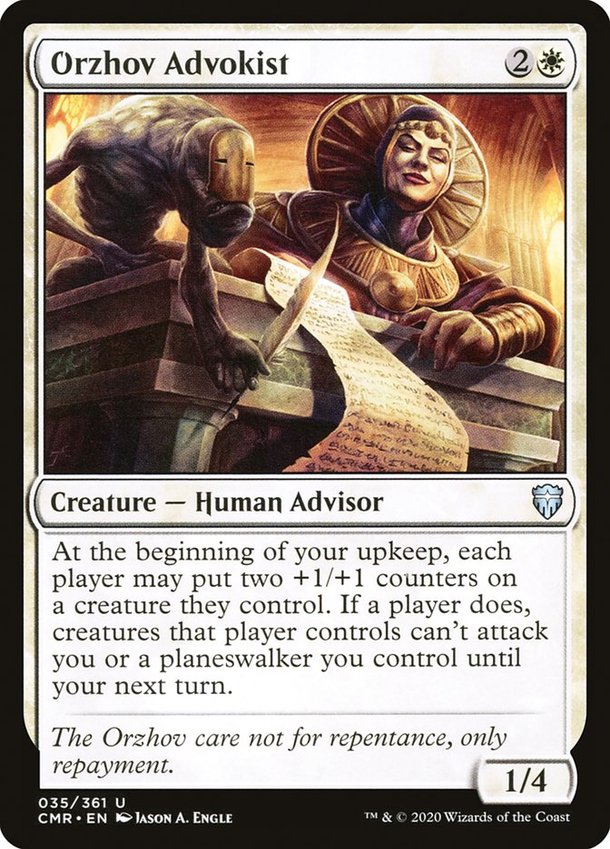 Advokist de Orzhov [Leyendas del comandante] 