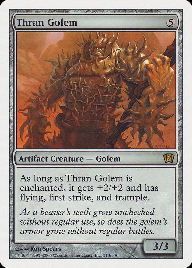 Thran Golem [Novena edición] 