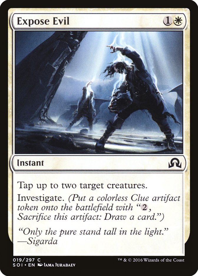 Exponer el mal [Sombras sobre Innistrad] 