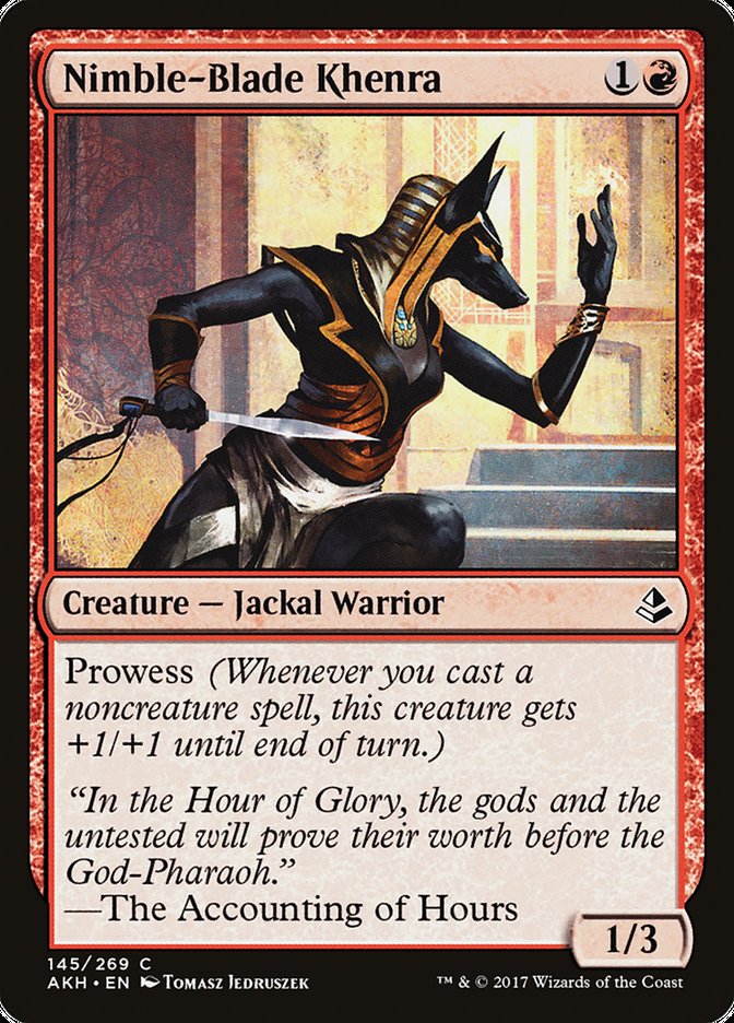 Khenra [Amonkhet], la espada ágil 