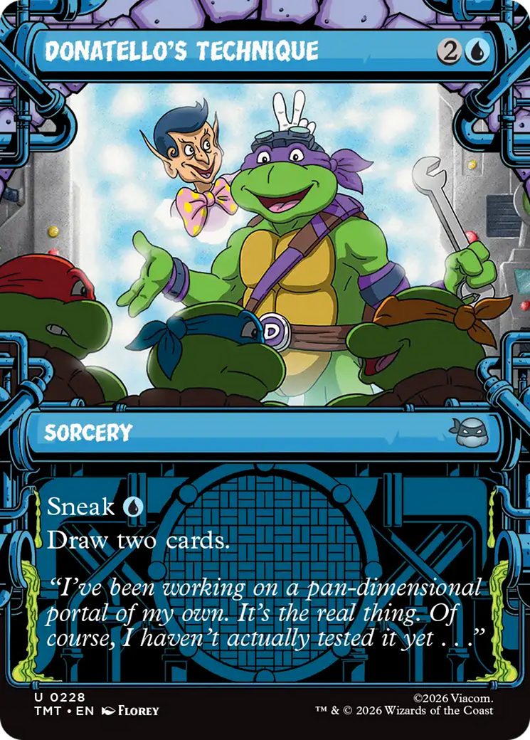 Donatello's Technique (Showcase) [Teenage Mutant Ninja Turtles]