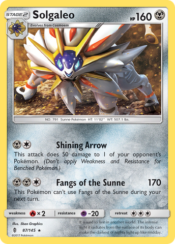 Solgaleo (87/145) [Sol y Luna: Guardianes en ascenso] 