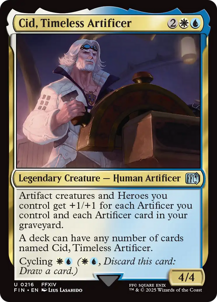 Cid, Timeless Artificer (0216) [FINAL FANTASY]