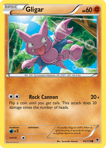 Gligar (46/119) [XY: Fuerzas fantasma] 