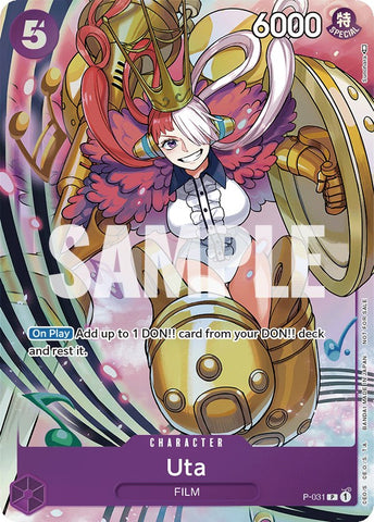Uta (Paquete de eventos Vol. 1) [Tarjetas de promoción de One Piece] 